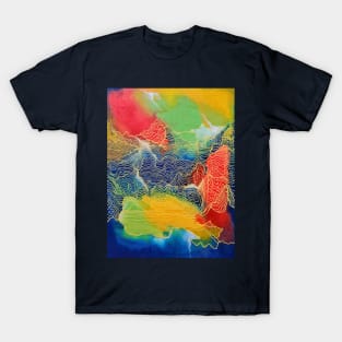 Yellow Topography T-Shirt